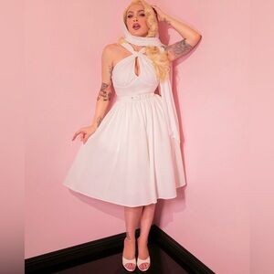 Vixen by Micheline Pitt White Dress